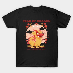 Happy Chinese New Year 2024, Year Of Dragon 2024 Gift For Kids T-Shirt